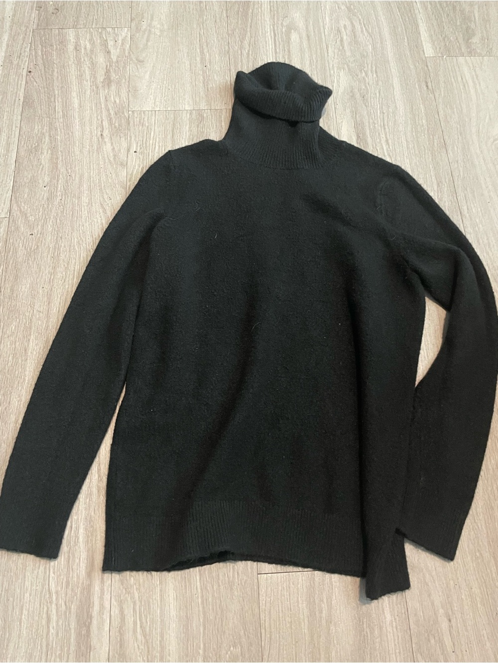 Ann Taylor Black Turtleneck Sweater